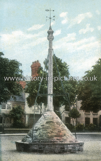 The Market Cross, Higham Ferrers, Essex. c.1905